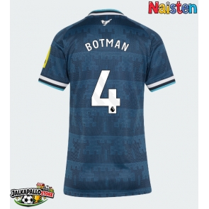Newcastle United Sven Botman #4 Vieraspaita Naisten 2026-27 Lyhythihainen